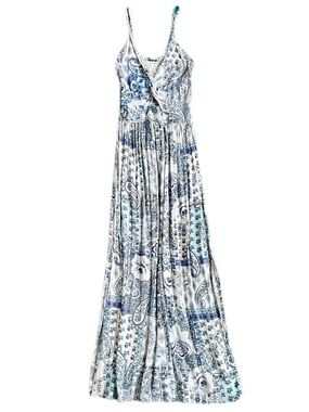 angie blue and white dress Angie Blue Embroidered Short Dress | Women's Clothing